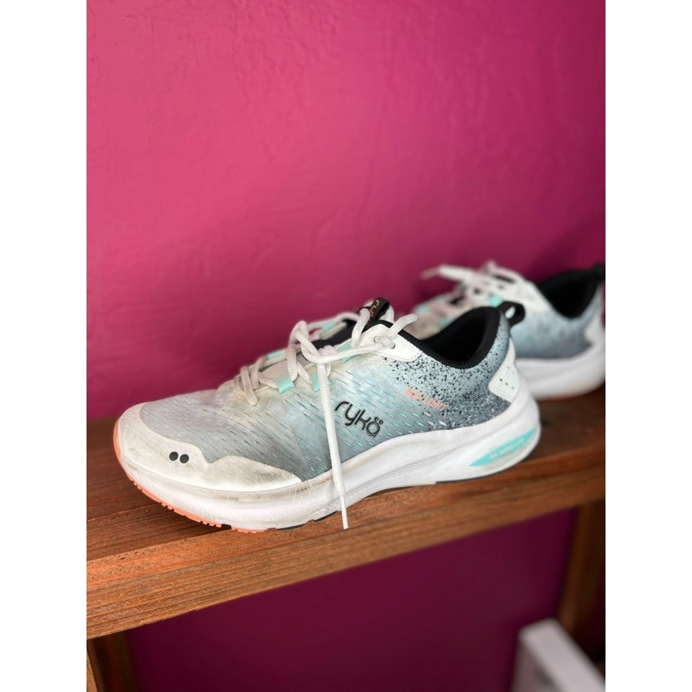 Ryka No Limit Women's Size 7.5 Training Athletic Sneakers Brilliant White Shoes